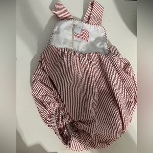 Little English American flag bubble 6month